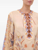 Zimmermann Indra Linen Mini Dress