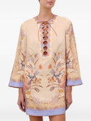 Zimmermann Indra Linen Mini Dress