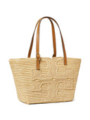 Tory Burch Ella Small Straw Tote Bag
