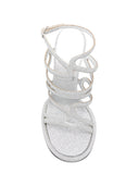 Sergio Rossi Glittered Heel Sandals