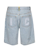 Icecream Running Dog Denim Shorts