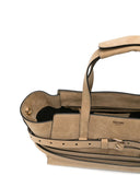 Moschino Tie Me Leather Handbag