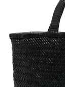 Manebi Medium Leather Tote Bag