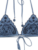 Zimmermann Aster Denim Bikini Set