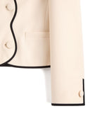 Valentino Wool And Silk Blend Jacket
