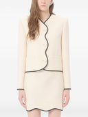 Valentino Wool And Silk Blend Jacket