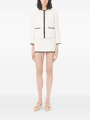 Valentino Tweed Cotton Skirt Pants