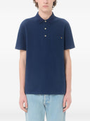 Valentino V Gold Cotton Polo Shirt