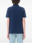 Valentino V Gold Cotton Polo Shirt