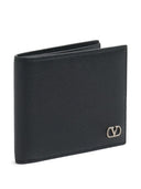 Valentino Garavani V Logo Signature Leather Wallet