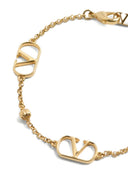 Valentino Garavani V Logo Signature Bracelet