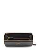 Valentino Garavani V Logo Signature Leather Wallet