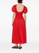 Ganni Organic Cotton Midi Dress