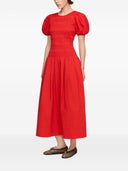 Ganni Organic Cotton Midi Dress