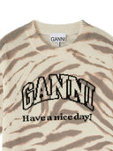 Ganni Wool T Shirt