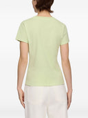 Ganni Printed Cotton T Shirt