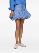 Ganni Organic Cotton Mini Skirt