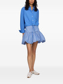 Ganni Organic Cotton Mini Skirt