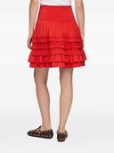 Ganni Organic Cotton Mini Skirt