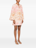 Zimmermann Aster Linen Mini Dress