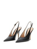 Gianvito Rossi Sofia Leather Slingback Pumps