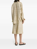 Toteme Pre Embroidered Silk Shirt