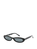 The Attico Oval Shape Sunglasses