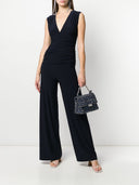 Norma Kamali V Necked Long Jumpsuit