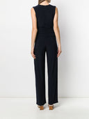 Norma Kamali V Necked Long Jumpsuit