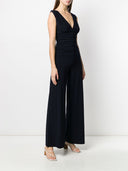 Norma Kamali V Necked Long Jumpsuit