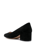 Gianvito Rossi Piper Suede Leather Pumps