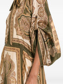 Zimmermann Mahon Printed Silk Dress