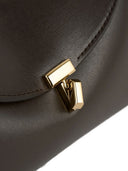 Toteme Pre T Lock Mini Leather Clutch