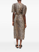 Ganni Organic Cotton Midi Dress