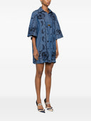 Zimmermann Aster Denim Mini Dress