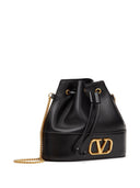 Valentino Garavani V Logo Signature Leather Mini Bag