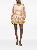Zimmermann Indra Printed Mini Dress