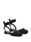 Christian Louboutin Cassia Lace Up Flat Sandals