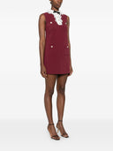 Self Portrait Lace Collar Mini Dress