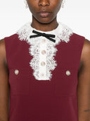 Self Portrait Lace Collar Mini Dress
