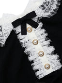 Self Portrait Lace Collar Top