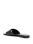 Gucci Gg Marmont Leather Flat Sandals