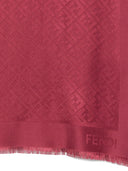 Fendi Ff Wool And Silk Shawl