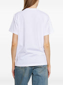 Ganni Printed Cotton T Shirt