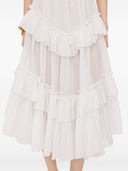Chloè Cotton Midi Skirt