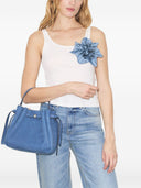 Tory Burch Romy Leather Bucket Bag