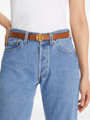 Tory Burch Miller Leather Belt