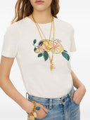 Chloè Printed Cotton T Shirt