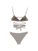 Gucci Gg Triangle Bikini Set