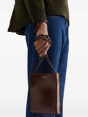 Jil Sander Tangle Small Leather Crossbody Bag